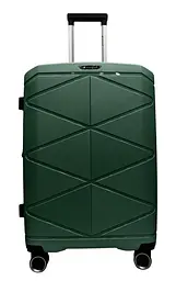 Валіза велика Madisson Snowball 51304 поліпропілен 75х50х30 см 105+17 л Темно-зелений - мініатюра 4