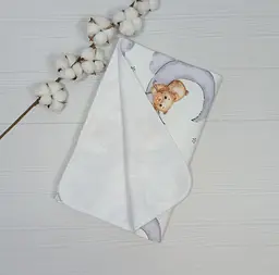 Пелюшки дитячі a.l.babybox Ведмедик 50х80 см 3 шт. Різнокольоровий (NA 18169819) - мініатюра 5