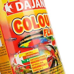 Корм Dajana Colour Flakes для яскравого забарвлення риб 50 г - мініатюра 4