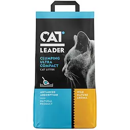 Cat Leader з wild nature ультра-комкуючимся наповнювачем в котячий туалет 10 кг