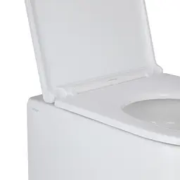 Унітаз підвісний Qtap Taurus безободковий з сидінням Soft-close QT2433084EUQW, Білий - мініатюра 7