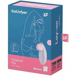 Смарт-вібратор для клітора Satisfyer Tropical Tip Light Lilac - мініатюра 8