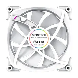 Кулер до корпусу MONTECH AX120 PWM WHITE - мініатюра 5