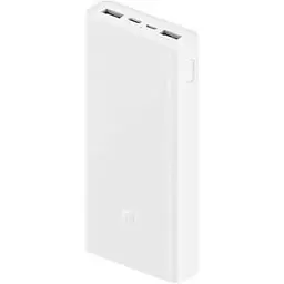 Зовнішній акумулятор Xiaomi Mi PowerBank 3 20000mAh Type-C White (PLM18ZM) (VXN4258CN) - мініатюра 2