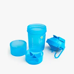 Шейкер Smart Shake Original2GO 600 мл, Neon Blue - мініатюра 2
