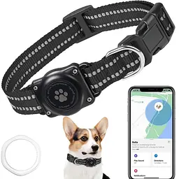 JIARUI GPS-трекер для собак, міні-трекер для собак з GPS-нашийником, без щомісячної плати, водонепроникні нашийники для відстеженн