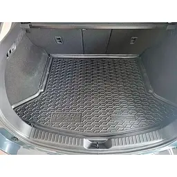 Автомобільний килимок у багажник Mazda CX-5 2022- нижня полиця Гумовий (AVTO-Gumm) - мініатюра 2