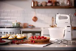 Міксер стціонарний Philips Viva Collection 450 Вт біло-сірий (HR3745/00) - мініатюра 9