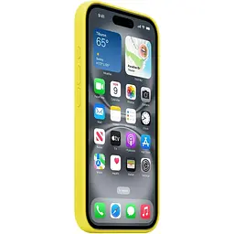 Чохол Silicone Case with MagSafe для Apple iPhone 16 Star Fruit AAA [116602] - мініатюра 3