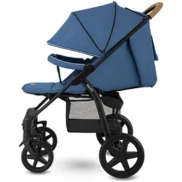 Прогулянкова коляска Lionelo Annet Plus Blue Denim, синя (LO-ANNET PLUS BLUE DENIM) - мініатюра 6