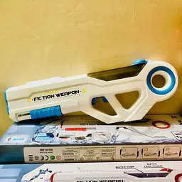 Водяний бластер автомат з акумулятором і автоматичним набором води — для веселих водних битв - мініатюра 5