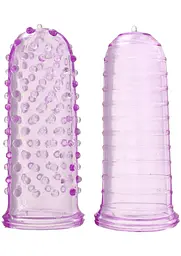 Насадка для фінгерінгу ToyJoy Sexy Finger Ticklers (фіолетовий)