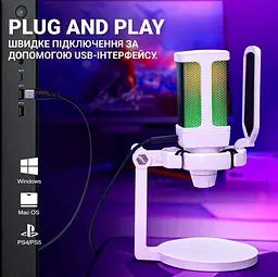 Мікрофон Fifine Q6W White (Q6W) - мініатюра 8