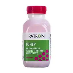 Тонер HP CLJ 1500/3000/4600/CP1215) MAGENTA 100г Patron (HCS-A-M-100)