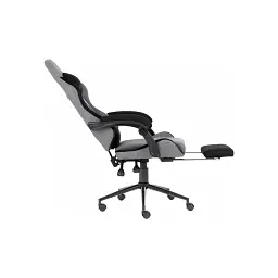 Крісло ігрове GT Racer X-2324 Gray/Black (X-2324 Fabric Gray/Black Suede) - мініатюра 4