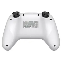 Геймпад Bluetooth джойстик GameSir T-4n Nova Lite Multiplatform Controller Bluetooth/2,4G/USB DualShock White - мініатюра 3