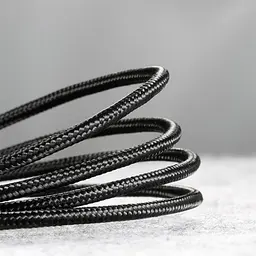 USB кабель Baseus Cafule for Micro 2.4A/1m сірий-чорний CAMKLF-BG1 - мініатюра 6