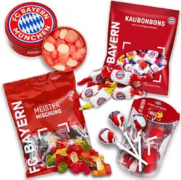 Жувальні цукерки FC Bayern München Kaubonbons 200г - мініатюра 4