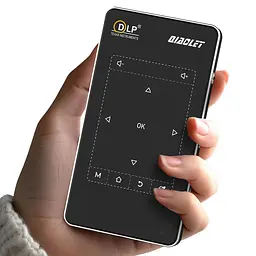 Проектор 4k Android K95-DLP з аккумулятором 4500 mAh Black - мініатюра 2