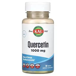 Кверцетин Quercetin 1000 mg 60 Tablets KAL vit0005762