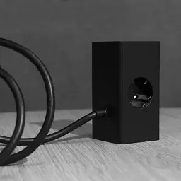 МЗП Baseus Power Combo Digital Power Strip 2AC+USB+Type-C+Retractable-C 65W with 1.5m Power Cord PSLR000301 Black - мініатюра 6