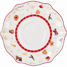 Чайний набір Lefard Christmas Delight, 250 мл, білий з червоним (985-148) - мініатюра 4