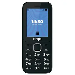 Мобільний телефон ERGO E241 Dual Sim (black)