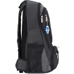 Рюкзак для ноутбука Bagland 15.6" Granite 23L black /silver 00120169 (70711281) - мініатюра 3