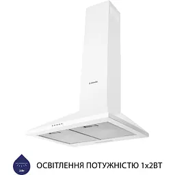 Витяжка Minola HK 5214 WH 700 LED - мініатюра 2