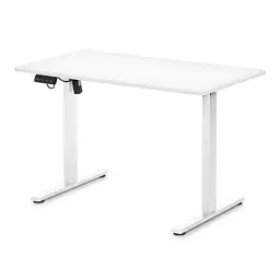 Комп'ютерний стіл Mealux PowerDesk Lite White з електрорегулюванням висоти (EVO-201 Lite W/W)