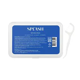 Флос-зубочистки Splash З ароматом м'яти 50 шт. (4820266833022)