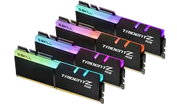 Оперативна пам'ять G.Skill 32GB (2x16GB) DDR4 3600MHz Trident Z RGB Black (F4-3600C18D-32GTZR) Б/В - мініатюра 3