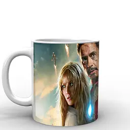 Кухоль GeekLand Iron Man Залізна Людина тоні та пепер IM.02.066 330 мл білий - мініатюра 2