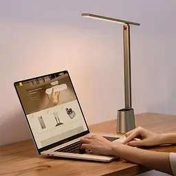 Настільна лампа Baseus Smart Eye Series Charging Folding [DGZG-0G] Grey [67875] - мініатюра 5
