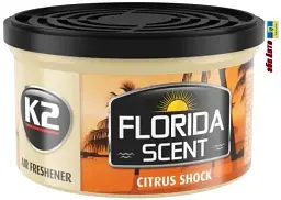 Ароматизатор для салону авто K2 Florida Scent Цитрус 42 г (V87GRA)