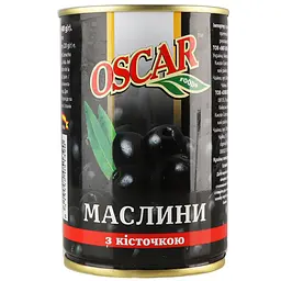 Маслины Oscar с косточкой 400 г (851849)