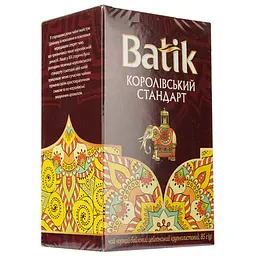 Чай чорний Batik Королівський стандарт байховий цейлонський 85 г - мініатюра 2
