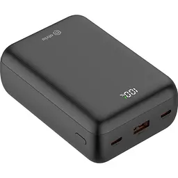 Павербанк ATRIA Black 30 000 mAh / 22.5 Вт (WPD-P93) - мініатюра 3
