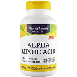 Альфа-ліпоєва кислота Healthy Origins Alpha Lipoic Acid 300 mg, 150 вегакапсул