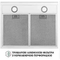 Витяжка пласка Perfelli RINCI 6CWX Bianco - мініатюра 6