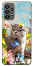 Чохол Demsky Spring cat для Samsung Galaxy A73 5G