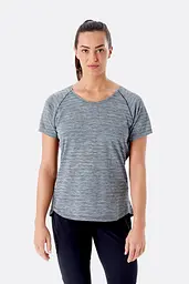 Жіноча футболка Rab Wisp Tee Womens 10 Сірий