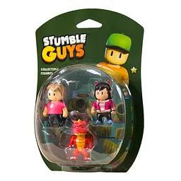 Набір колекційних фігурок Stumble Guys Оператор Джина, Дракон Інферно, Міс Стамбл 3 шт. х 6 см (SG2020-3) - мініатюра 3