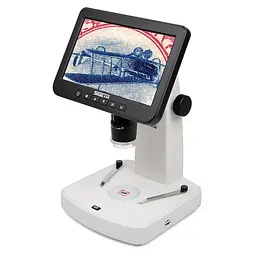 Цифровий мікроскоп SIGETA Numeric Pro 10x-300x 5 MP 7" LCD (65512) - мініатюра 2