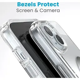 Оригінальний протиударний чохол Speck Presidio Clear MagSafe для Iphone 14 Plus/15 Plus (6.7") 150565-3240 - мініатюра 7