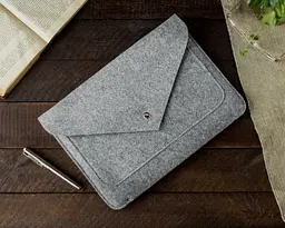 Чохол Gmakin Apple MacBook Pro 14` GM07-14 Felt Case (Grey) [73583] - мініатюра 7