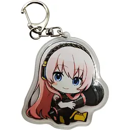 Брелок акриловий Вокалоїд Лука Vocaloid Luka 5 см