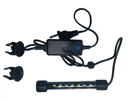Занурювальний світильник для акваріума Xilong Т4-20Е LED 3.5 Вт синій 14 см