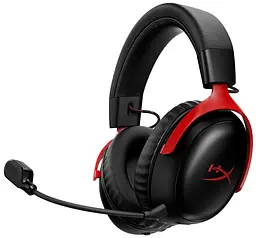 Гарнітура ігрова Cloud III S, WL/USB-A/USB-C, чорно-червоний HyperX teh0013072