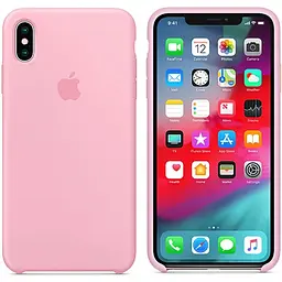Чохол-накладка Toto Silicone Case Apple iPhone XS Max Pink - мініатюра 2